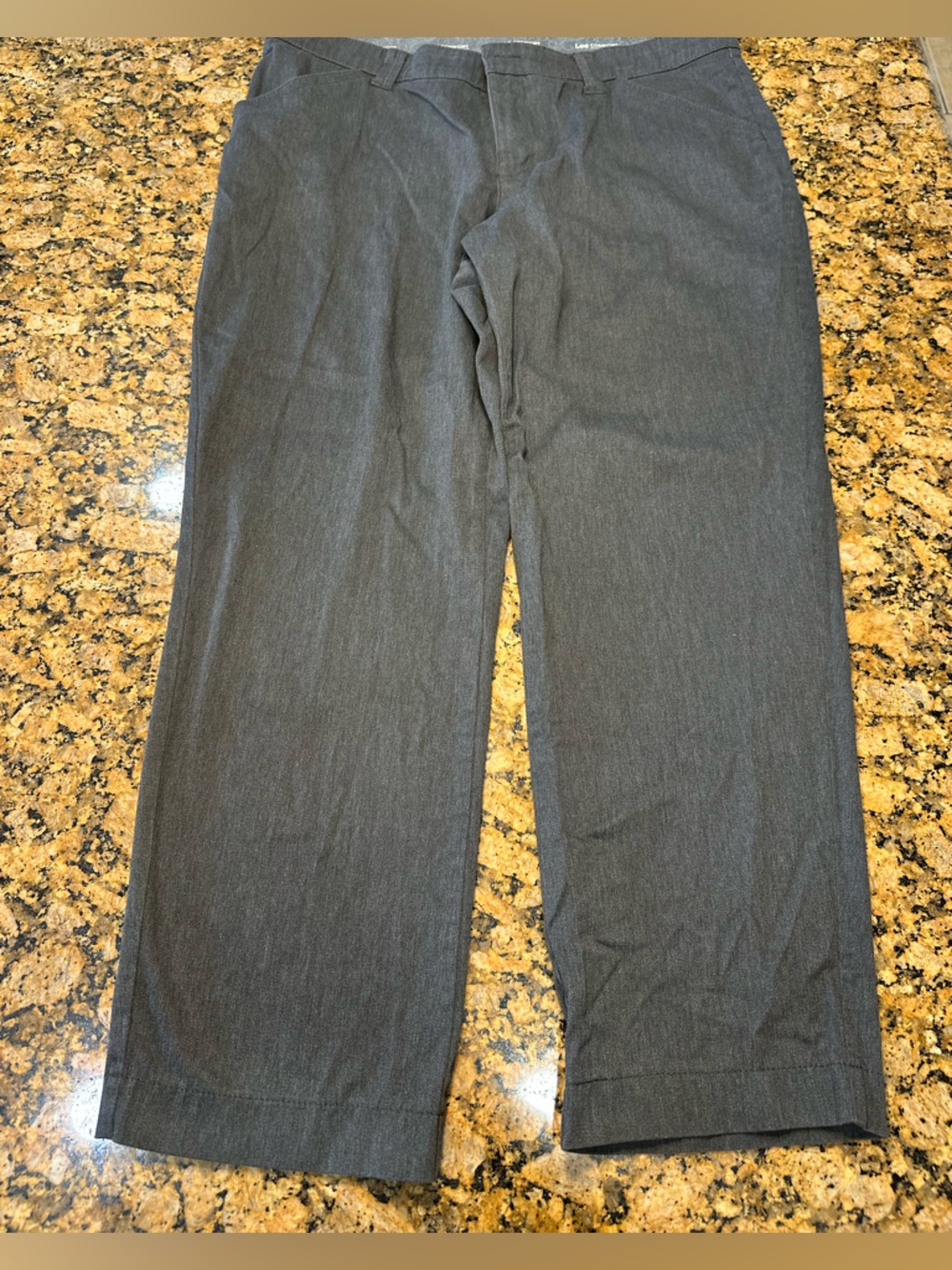Lee Women Charcoal Gray pants